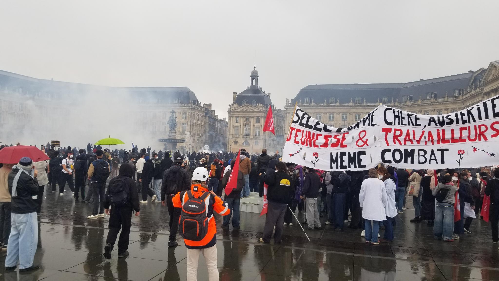 "Ultra-légitimes" : paroles de manifestant·es du 24 octobre à Bordeaux